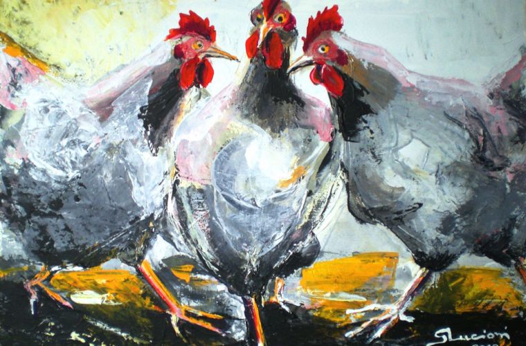 2012 • Tre galline amiche