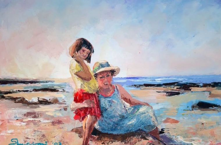 2023 • Tramonto in spiaggia con Carmela