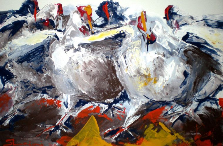 2009 • Carica di galline