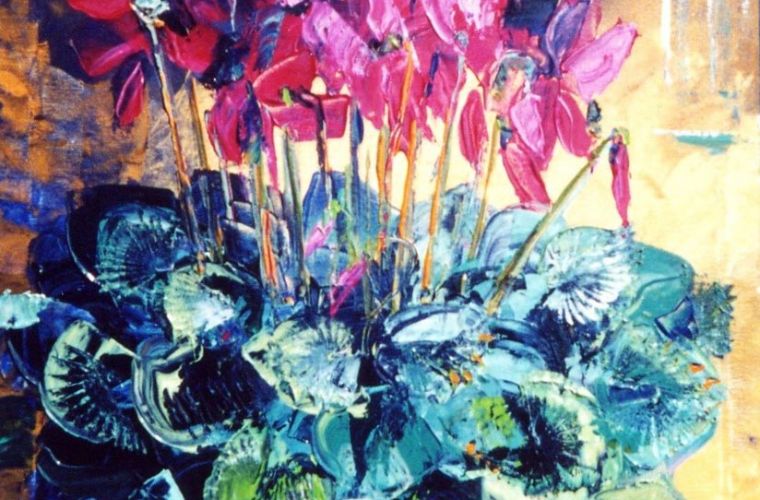 2005 • Vaso di ciclamini